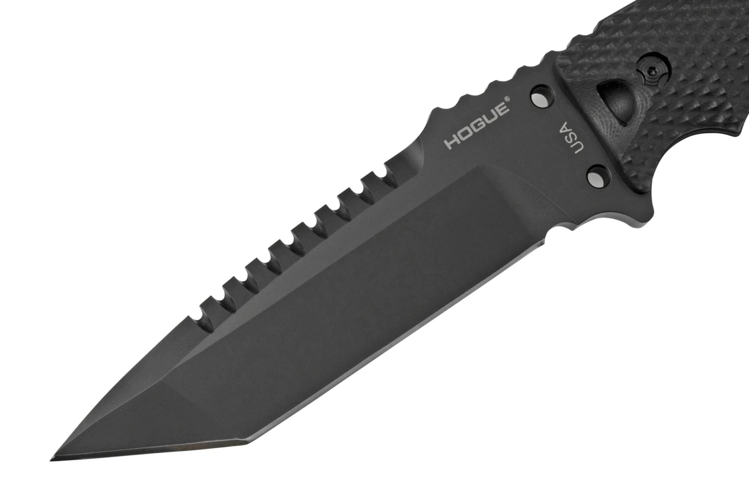 Hogue EX-F01 5.5" Tanto Black G10, Acier A2, 35129 Couteau Fixe 5 Hogue EX-F01 5.5" Tanto Black G10, Acier A2, 35129 Couteau Fixe – Image 3