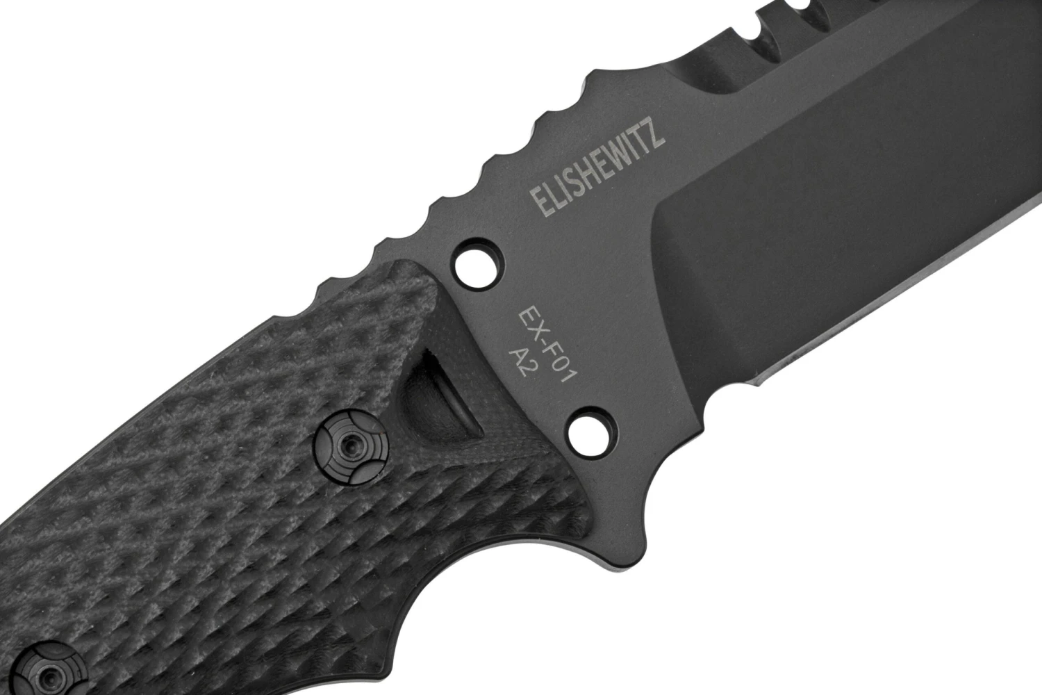Hogue EX-F01 5.5" Tanto Black G10, Acier A2, 35129 Couteau Fixe 7 Hogue EX-F01 5.5" Tanto Black G10, Acier A2, 35129 Couteau Fixe – Image 5