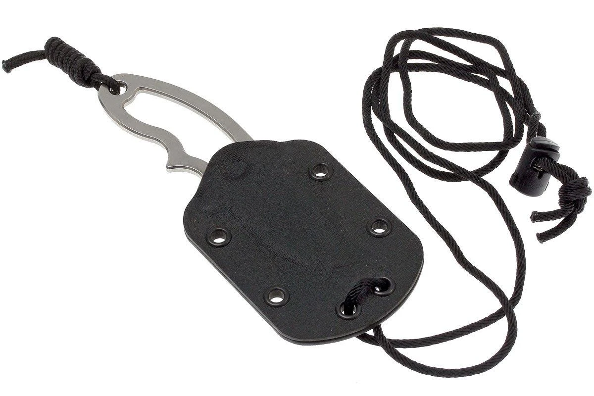 Hogue EX-F03 2.25" Clip Point Tumble Finish Neckknife 35370 13 Hogue EX-F03 2.25" Clip Point Tumble Finish Neckknife 35370 – Image 11