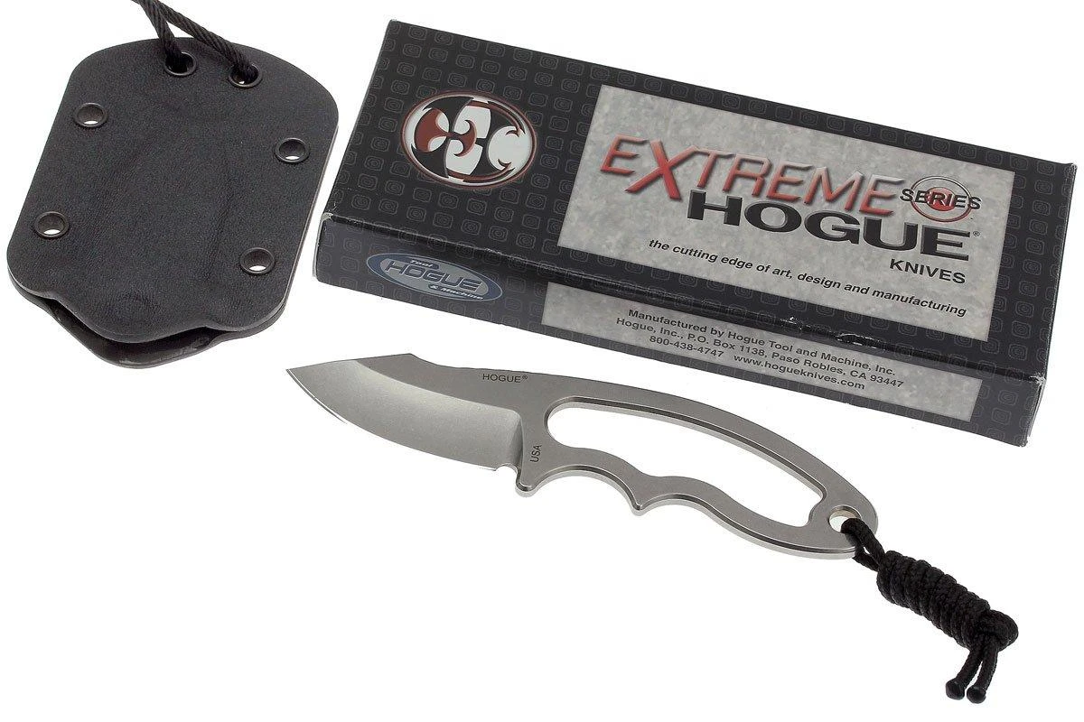 Hogue EX-F03 2.25" Clip Point Tumble Finish Neckknife 35370 16 Hogue EX-F03 2.25" Clip Point Tumble Finish Neckknife 35370 – Image 14