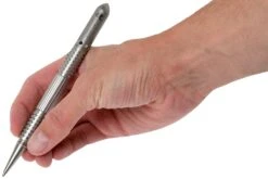 Rick Hinderer Extreme Duty Pen, Stainless Steel -Kai Soldes Boutique HRK EDP SS 04 rick hinderer knives