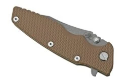 Rick Hinderer Eklipse 3.5” Spearpoint S45VN, Battle Bronze, Earth Brown G10, Couteau De Poche -Kai Soldes Boutique HRK EK 35 SP BBR FDE 06 rickhinderer