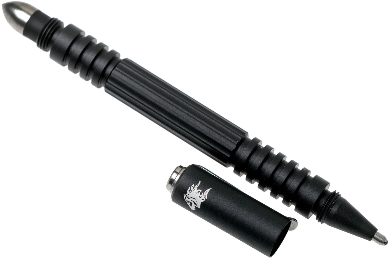 Rick Hinderer Investigator Pen Aluminium Matte Black, Stylo Tactique 4 Rick Hinderer Investigator Pen Aluminium Matte Black, Stylo Tactique – Image 2