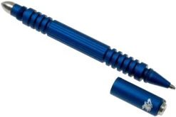 Rick Hinderer Investigator Pen Aluminium Matte Blue, Stylo Tactique -Kai Soldes Boutique HRK INVP AL MBL 03 rick hinderer knives