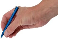 Rick Hinderer Investigator Pen Aluminium Matte Blue, Stylo Tactique -Kai Soldes Boutique HRK INVP AL MBL 04 rick hinderer knives