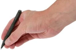 Rick Hinderer Investigator Pen O1 Tool Steel, Parkerized, Stylo Tactique -Kai Soldes Boutique HRK INVP O1P 04 rick hinderer knives