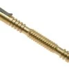 Rick Hinderer Spiral Investigator Pen Brass/Messing, Beadblasted, Stylo Tactique