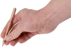 Rick Hinderer Spiral Investigator Pen Copper, Stylo Tactique -Kai Soldes Boutique HRK INVP SPR CO 04 rick hinderer investigator pen