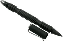 Rick Hinderer Spiral Investigator Pen Stainless Steel Zwart DLC -Kai Soldes Boutique HRK INVP SPR SSDLC 02 rick hinderer knives