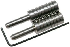 Rick Hinderer Extreme Duty Modular Kubotan Pen Deluxe Set Battled FDE Aluminium 9 Rick Hinderer Extreme Duty Modular Kubotan Pen Deluxe Set Battled FDE Aluminium -Kai Soldes Boutique HRK KUBADEX AL BFDE 04 rick hinderer knives