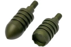 Rick Hinderer Extreme Duty Modular Kubotan Pen Deluxe Set Matte OD Green -Kai Soldes Boutique HRK KUBADEX AL OD 03 rick hinderer knives