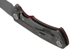 Rick Hinderer Project X, MagnaCut Clip Point, Working Finish, Red G10, Couteau De Poche -Kai Soldes Boutique HRK PJX MC CP WFR 04 rickhinderer