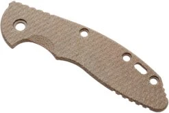 Rick Hinderer XM18 3,5” Plaquettes De Manche, Natural Canvas Micarta