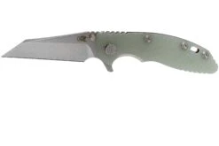 Rick Hinderer XM18 3” Wharncliffe CPM 20CV Stonewash, Bronze, Translucent G10, Couteau De Poche