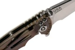 Rick Hinderer XM18 3” Wharncliffe CPM 20CV Stonewash, Bronze, Translucent G10, Couteau De Poche 14 Rick Hinderer XM18 3” Wharncliffe CPM 20CV Stonewash, Bronze, Translucent G10, Couteau De Poche -Kai Soldes Boutique HRK XM18 3 WCSBTR 06 rick hinderer knives