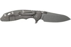 Rick Hinderer XM18 3.5" Skinny Sheepsfoot 20CV Working Finish, Dark Grey G10 Couteau De Poche -Kai Soldes Boutique HRK XM18 35 SSWF DG 02 rick hinderer knives