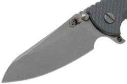 Rick Hinderer XM18 3.5" Skinny Sheepsfoot 20CV Working Finish, Dark Grey G10 Couteau De Poche -Kai Soldes Boutique HRK XM18 35 SSWF DG 03 rick hinderer knives