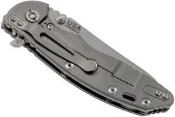 Rick Hinderer XM18 3.5" Skinny Sheepsfoot 20CV Working Finish, Dark Grey G10 Couteau De Poche -Kai Soldes Boutique HRK XM18 35 SSWF DG 04 rick hinderer knives