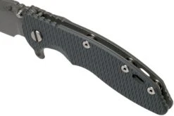 Rick Hinderer XM18 3.5" Skinny Sheepsfoot 20CV Working Finish, Dark Grey G10 Couteau De Poche -Kai Soldes Boutique HRK XM18 35 SSWF DG 07 rick hinderer knives