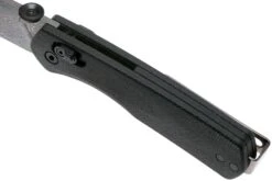 The James Brand The Carter, Black G10, Damascus Couteau De Poche KN108147-00 -Kai Soldes Boutique JAKN108147 00 07 the james brand