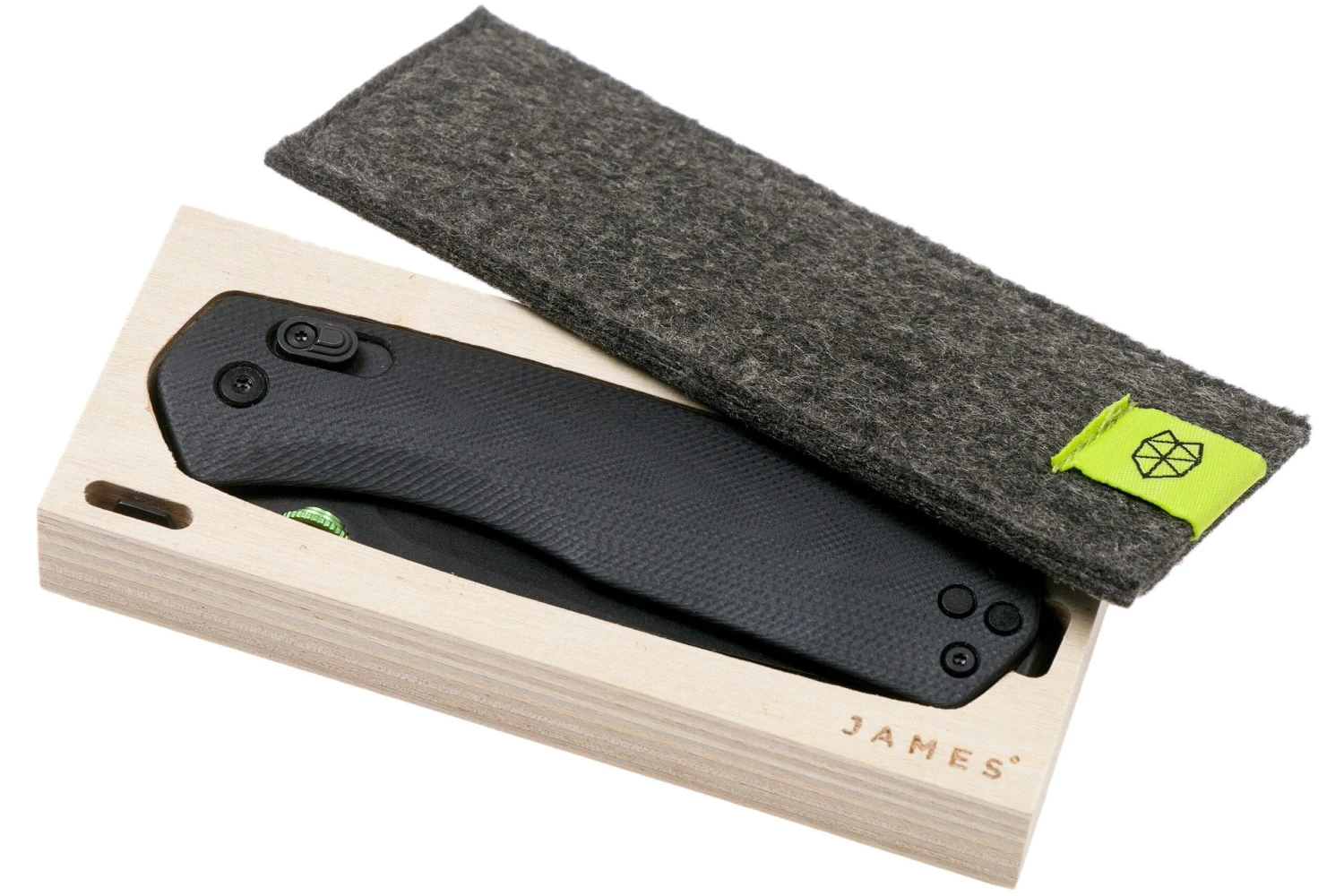 The James Brand The Carter XL, Black G10, Black Couteau De Poche JAKN116113-00 10 The James Brand The Carter XL, Black G10, Black Couteau De Poche JAKN116113-00 – Image 8