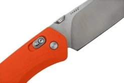The James Brand The Carter XL, Orange G10, Stainless JAKN116188-00 Couteau De Poche -Kai Soldes Boutique JAKN116188 00 05 jamesbrand