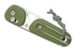 The James Brand The Redstone OD Green, Stainless Serrated KN118169-01 Couteau De Poche -Kai Soldes Boutique JAKN118169 01 04 thejamesbrand