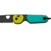 The James Brand The Redstone, Neon, Turquoise PP, Black, Serrated, KN118191-01, Couteau De Poche 1 The James Brand The Redstone, Neon, Turquoise PP, Black, Serrated, KN118191-01, Couteau De Poche -Kai Soldes Boutique JAKN118191 01 01 jamesbrand