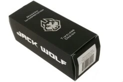 Jack Wolf Sharpshooter Jack, Black Canvas Micarta SHSH-MBK Couteau De Poche Slipjoint -Kai Soldes Boutique JW SHSH MBK 11 jackwolf