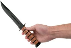 KA-BAR U.S. Army Knife 1220 Couteau à Lame Fixe, étui En Cuir 15 KA-BAR U.S. Army Knife 1220 Couteau à Lame Fixe, étui En Cuir -Kai Soldes Boutique KA1220 06 ka bar