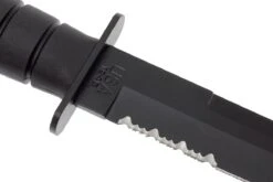 KA-BAR Tanto 1245 Partiellement Dentelé, étui Kydex -Kai Soldes Boutique KA1245 03 ka bar ka1245 03
