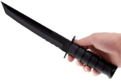 KA-BAR Tanto 1245 Partiellement Dentelé, étui Kydex -Kai Soldes Boutique KA1245 06 ka bar ka1245 06