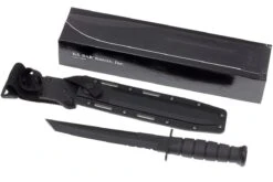 KA-BAR Tanto 1245 Partiellement Dentelé, étui Kydex -Kai Soldes Boutique KA1245 09 ka bar ka1245 09