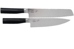Kai Tim Malzer Kamagata Monster Set TMK-CB22, Set 2 Pièces Couteau De Chef Et Couteau à Pain + Livre De Cuisine -Kai Soldes Boutique KATMK CB22 03 kai shun