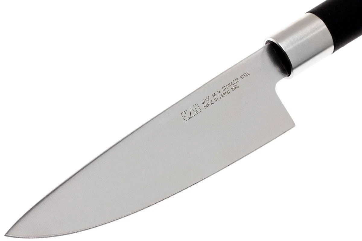 Kai Wasabi Black Couteau De Chef 15 Cm, 6715C 5 Kai Wasabi Black Couteau De Chef 15 Cm, 6715C – Image 3