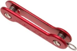 KeyBar Red Anodized Aluminium Outil Porte-clé 7 KeyBar Red Anodized Aluminium Outil Porte-clé -Kai Soldes Boutique KB ANOAL2 RED 03 keybar kb anoal2 red 03