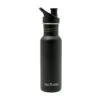 Klean Kanteen 18oz Classic Narrow Sports Cap, 532 Ml, Noir -Kai Soldes Boutique KC1008432 01 kleankanteen