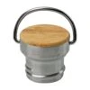 Klean Kanteen Stainless Bamboo Cap, Bouchon Antifuite, Inox Et Bambou -Kai Soldes Boutique KC1009048 01 kleankanteen