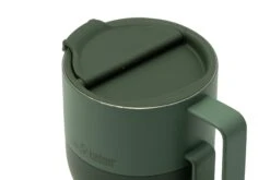 Klean Kanteen Insulated Rise Mug 1010194 Tasse Thermos Avec Couvercle à Rabat, Sea Spray, 399 Ml -Kai Soldes Boutique KC1010194 02 kleankanteen