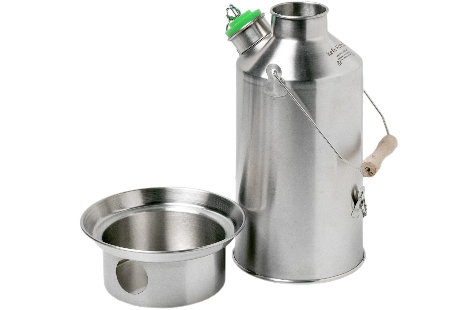 Kelly Kettle Base Camp Kettle 1,6L Stainless 50001 4 Kelly Kettle Base Camp Kettle 1,6L Stainless 50001 – Image 2