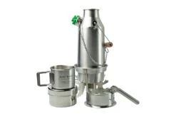Kelly Kettle Trekker Kit, Inox, Set De Cuisson Pour Une Personne