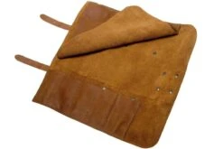 Knivesandtools Pochette à Couteaux En Cuir, Utah Rust 45x47 -Kai Soldes Boutique KNKB340147 5 03 knivesandtools tas knkb340147 5 03