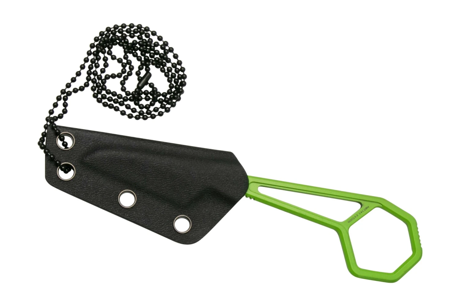 Kansept Hex G0001A3 Light Green 14C28N, Couteau De Cou, Ostap Hel Design 5 Kansept Hex G0001A3 Light Green 14C28N, Couteau De Cou, Ostap Hel Design – Image 3