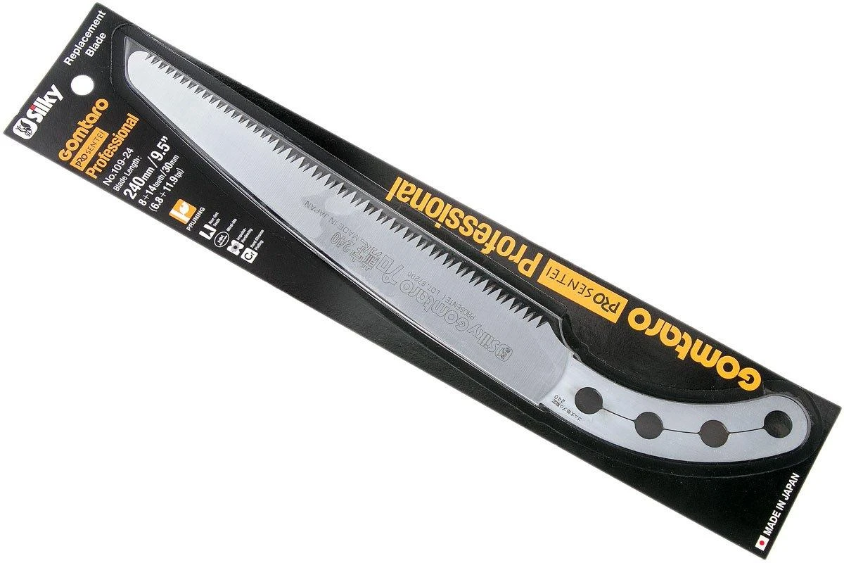 Silky Gomtaro Pro Sentei 240-8-14 Lame De Rechange, Denture Large Et Fine 3 Silky Gomtaro Pro Sentei 240-8-14 Lame De Rechange, Denture Large Et Fine