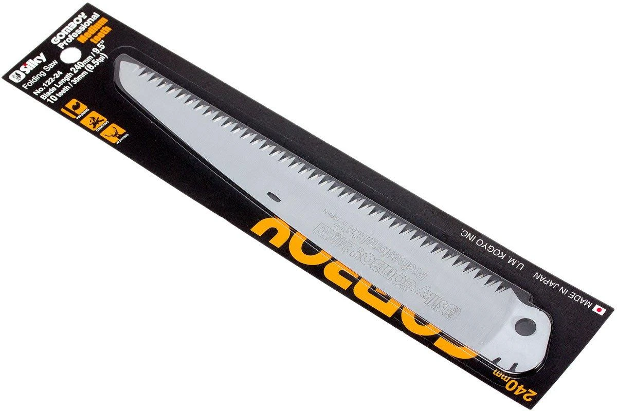 Silky Gomboy Lame De Scie 24cm, Denture Moyenne 122-24 3 Silky Gomboy Lame De Scie 24cm, Denture Moyenne 122-24