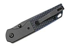 Kansept Warrior T1005T1 Black Tanto, Black & Blue G10, Couteau De Poche, Kim Ning Design -Kai Soldes Boutique KST1005T1 04 kansept