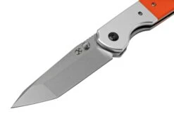 Kansept Warrior T1005T3 Stonewashed Tanto, Orange G10, Couteau De Poche, Kim Ning Design -Kai Soldes Boutique KST1005T3 03 kansept