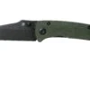 Kansept Main Street T1015A2 Black, Green Micarta Couteau De Poche, Dirk Pinkerton Design -Kai Soldes Boutique KST1015A2 01 kansept knives