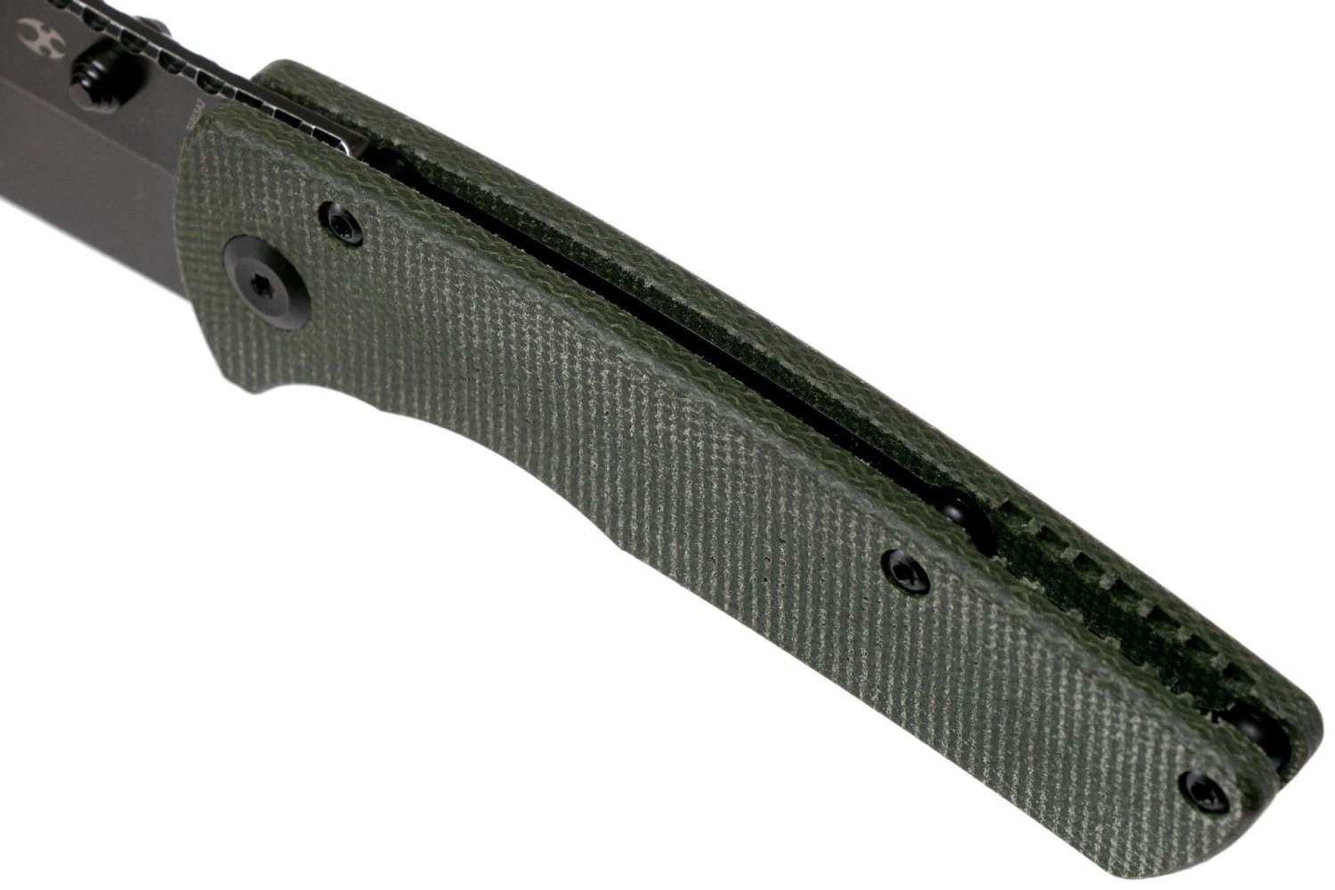 Kansept Main Street T1015A2 Black, Green Micarta Couteau De Poche, Dirk Pinkerton Design 9 Kansept Main Street T1015A2 Black, Green Micarta Couteau De Poche, Dirk Pinkerton Design – Image 7