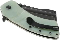 Kansept XL Korvid T1030A3 Blackwashed, Natural G10 Couteau De Poche, Justin Koch Design -Kai Soldes Boutique KST1030A3 04 kansept